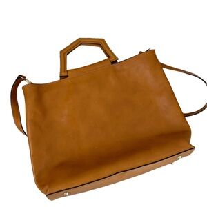 Anna Paola | Bags | Anna Paola Bonnie Leather Tote Bag Satchel | Poshmark